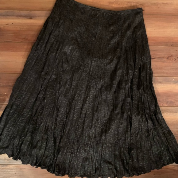 Reba Dresses & Skirts - Reba black material A line full midi skirt